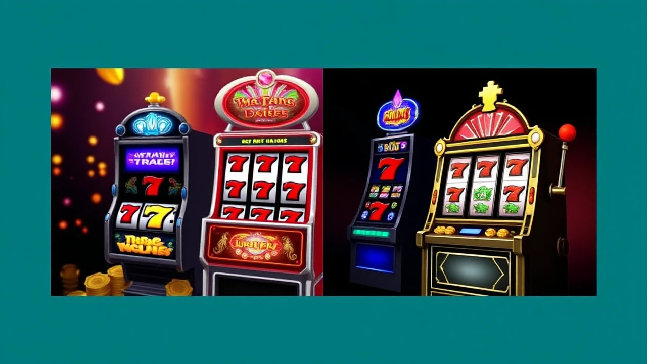 Komparasi antara Slot Daring dan Slot Konvensional di Casino